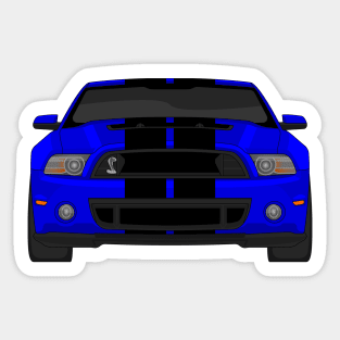 MUSTANG SHELBY GT500 DARK-BLUE Sticker